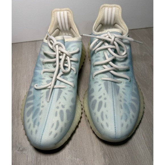 Adidas Yeezy Boost 350 V2 Light Blue Ice Cream Ice Cream FV3254 Mens Size 8 main image 9